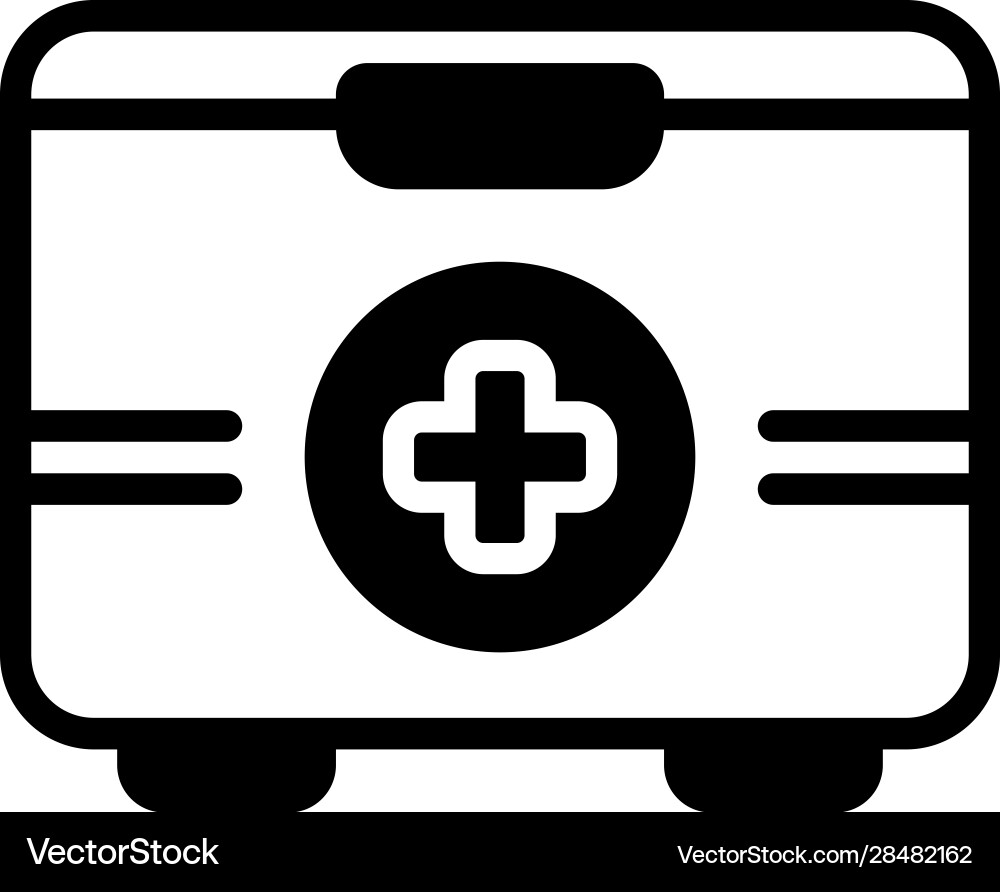 First aid kit Royalty Free Vector Image - VectorStock