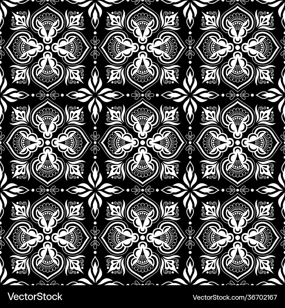Abstract patterns cross doodles black and whit Vector Image