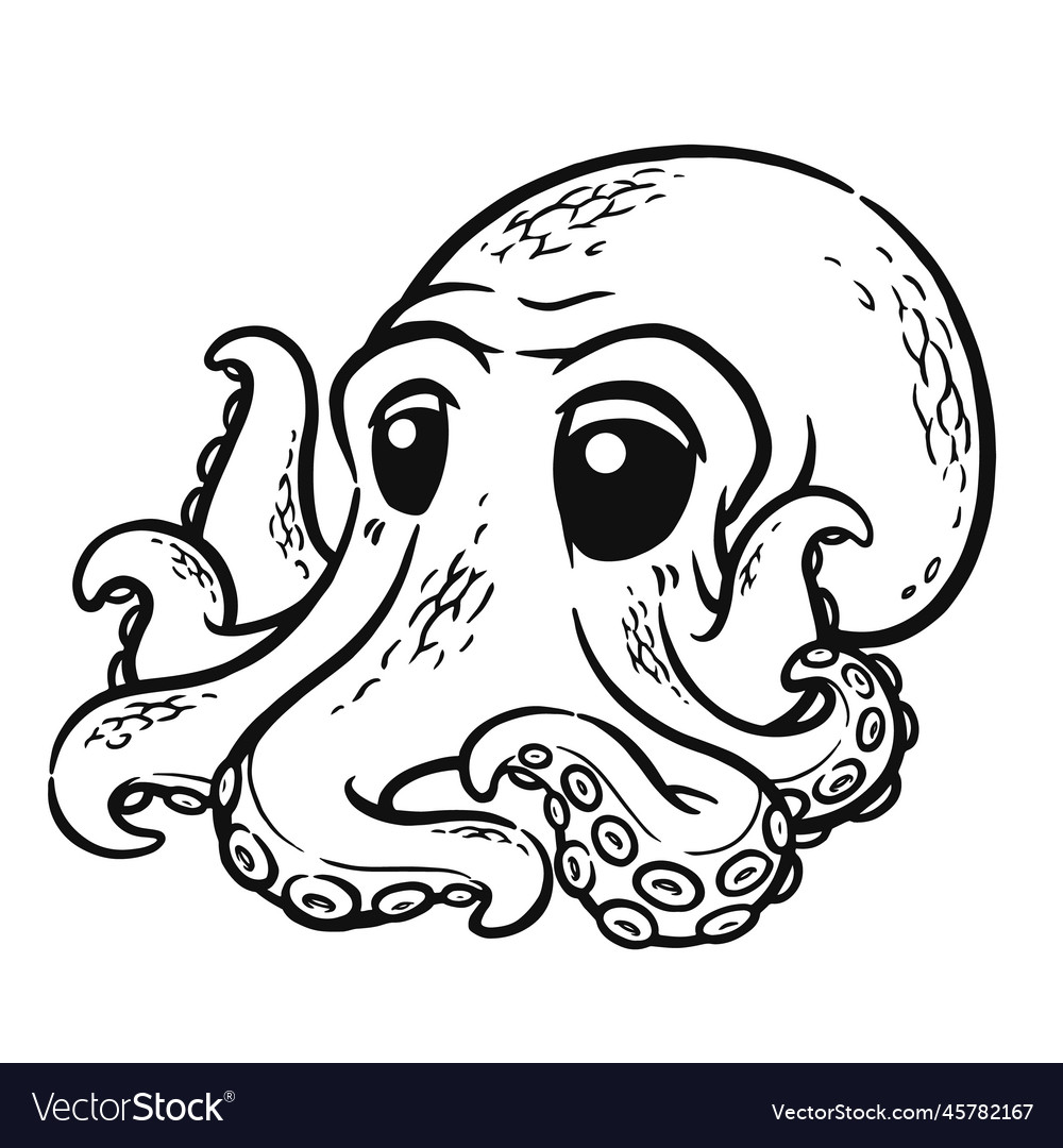 Octopus Royalty Free Vector Image - VectorStock