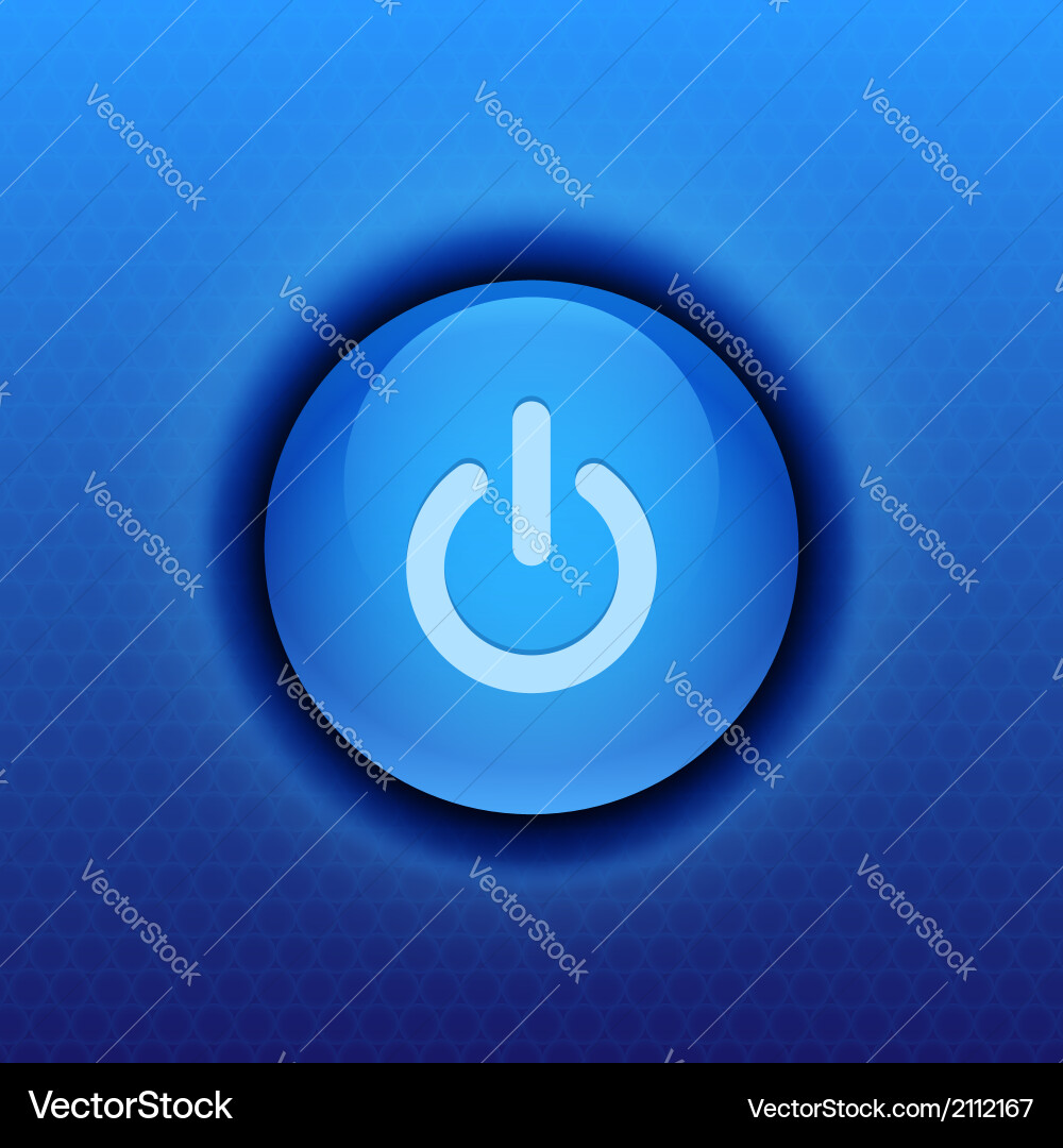 Power button Royalty Free Vector Image - VectorStock