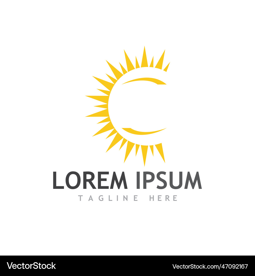 Sun icon Royalty Free Vector Image - VectorStock
