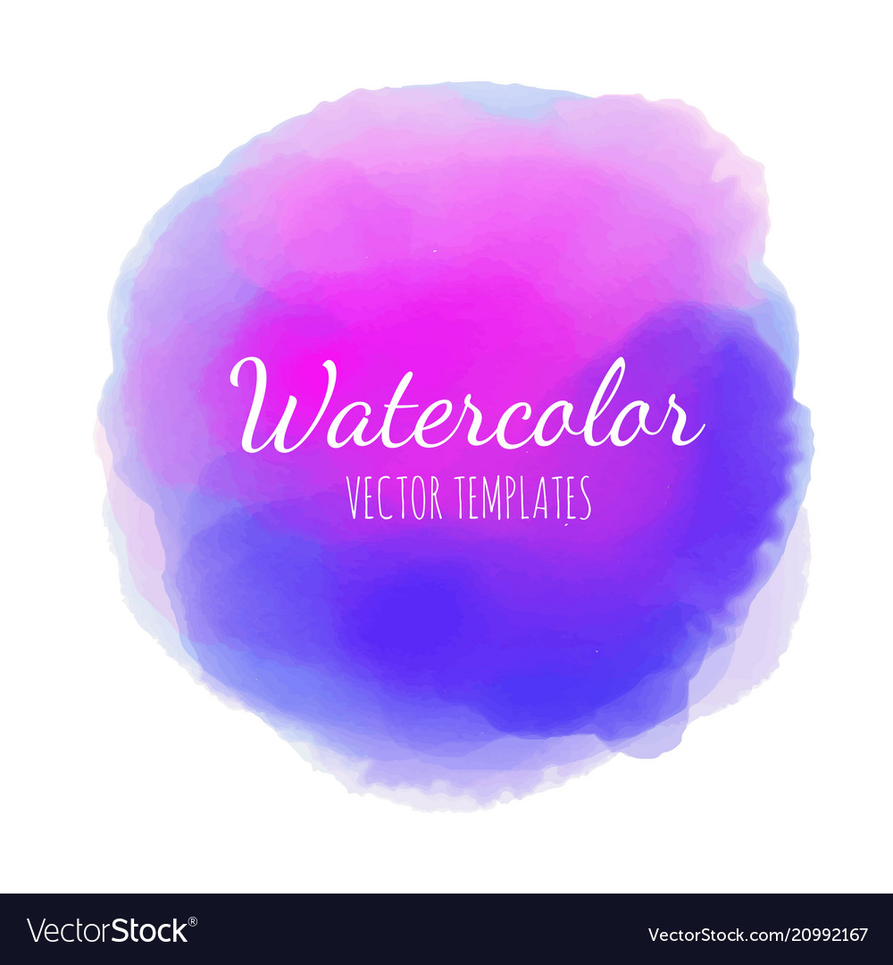 Watercolor background 18 Royalty Free Vector Image