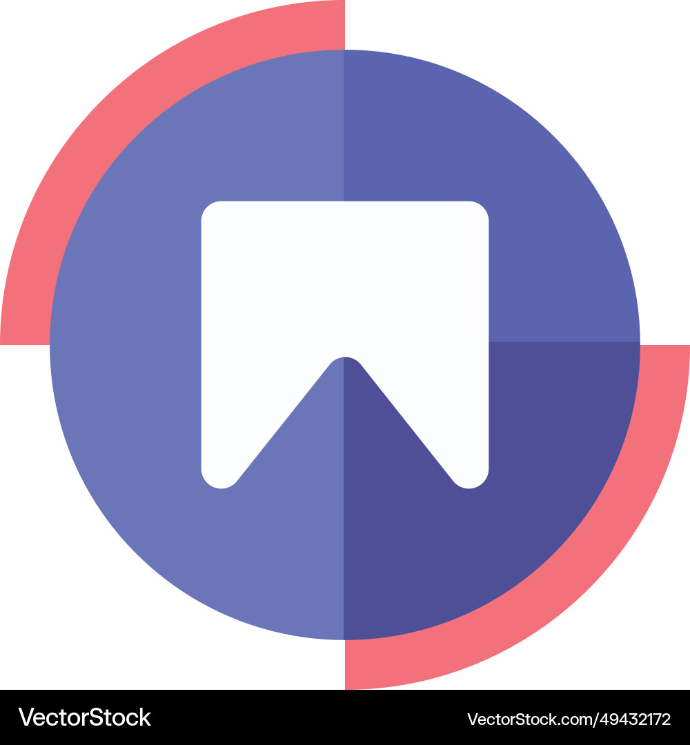 Ui ux element banner Royalty Free Vector Image