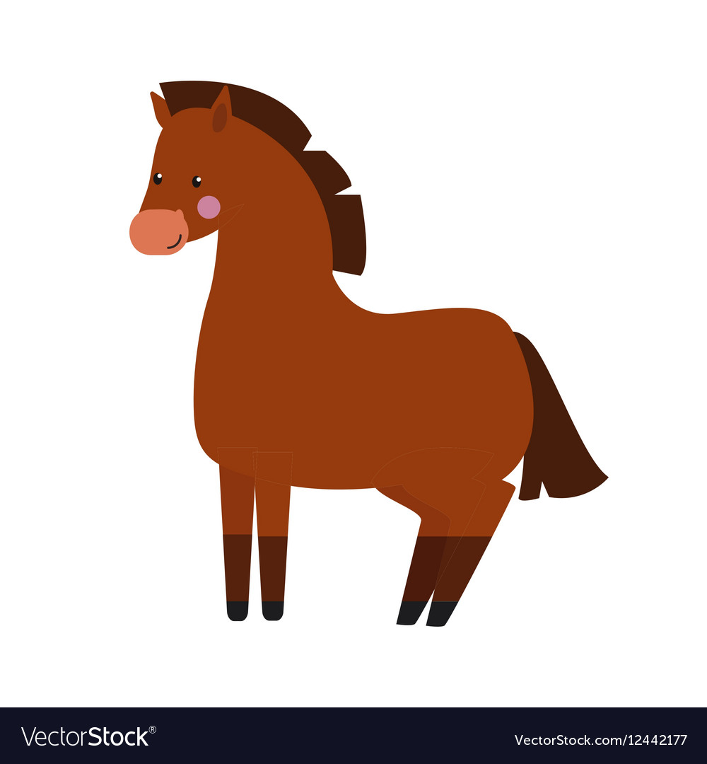 Horse breed Royalty Free Vector Image - VectorStock