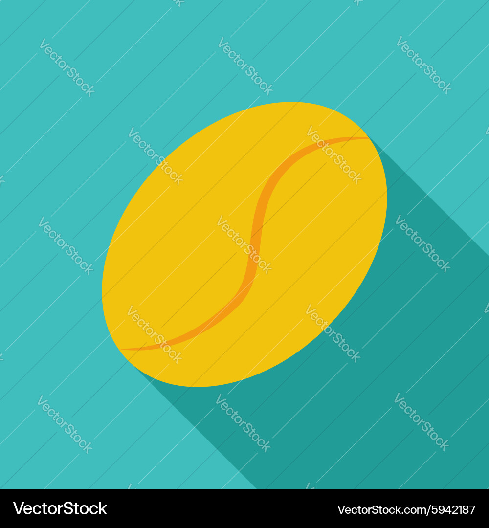 Coffee bean Royalty Free Vector Image - VectorStock