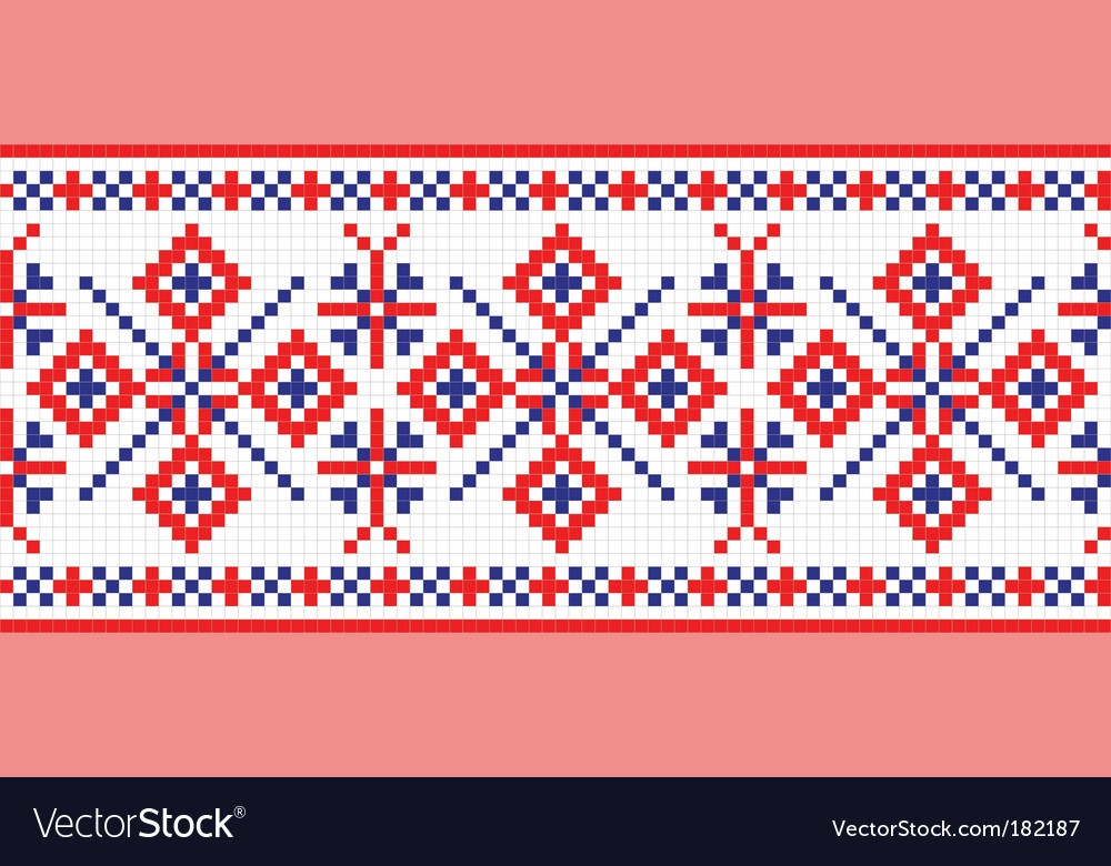 Folk Ornament Royalty Free Vector Image - Vectorstock