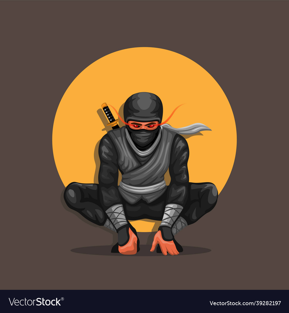 ninja pose anime