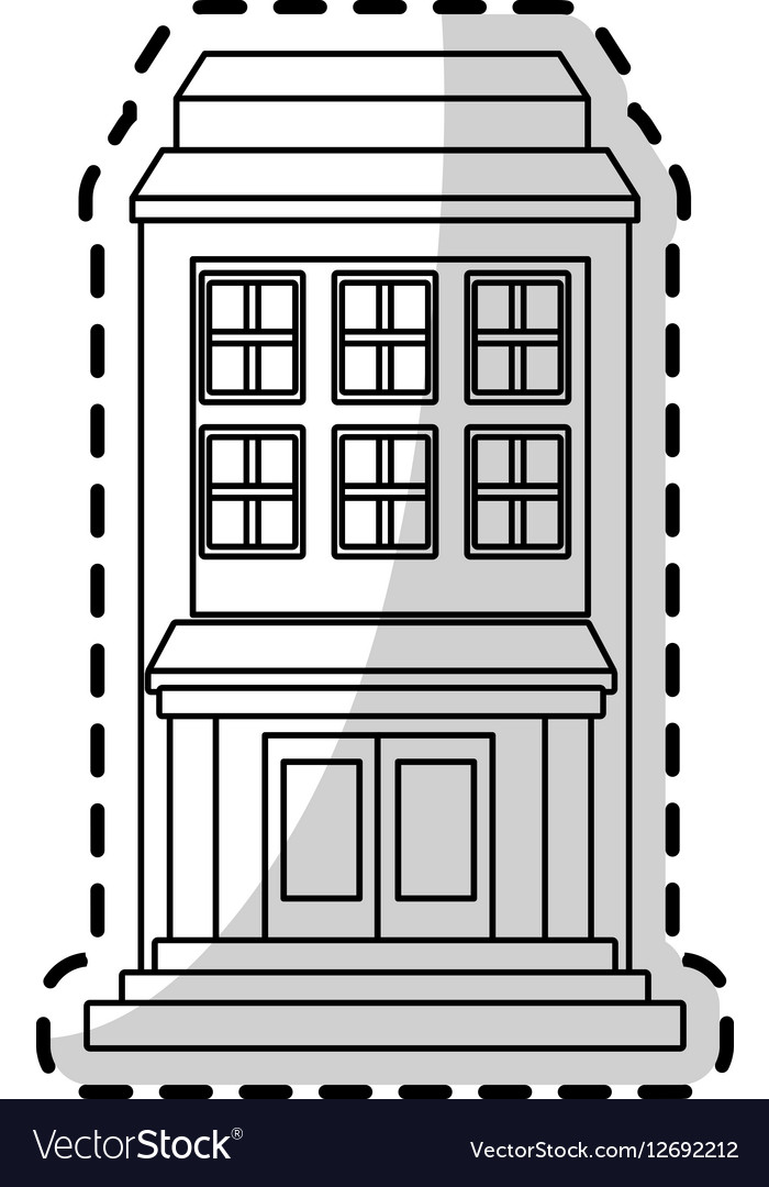 School building icon