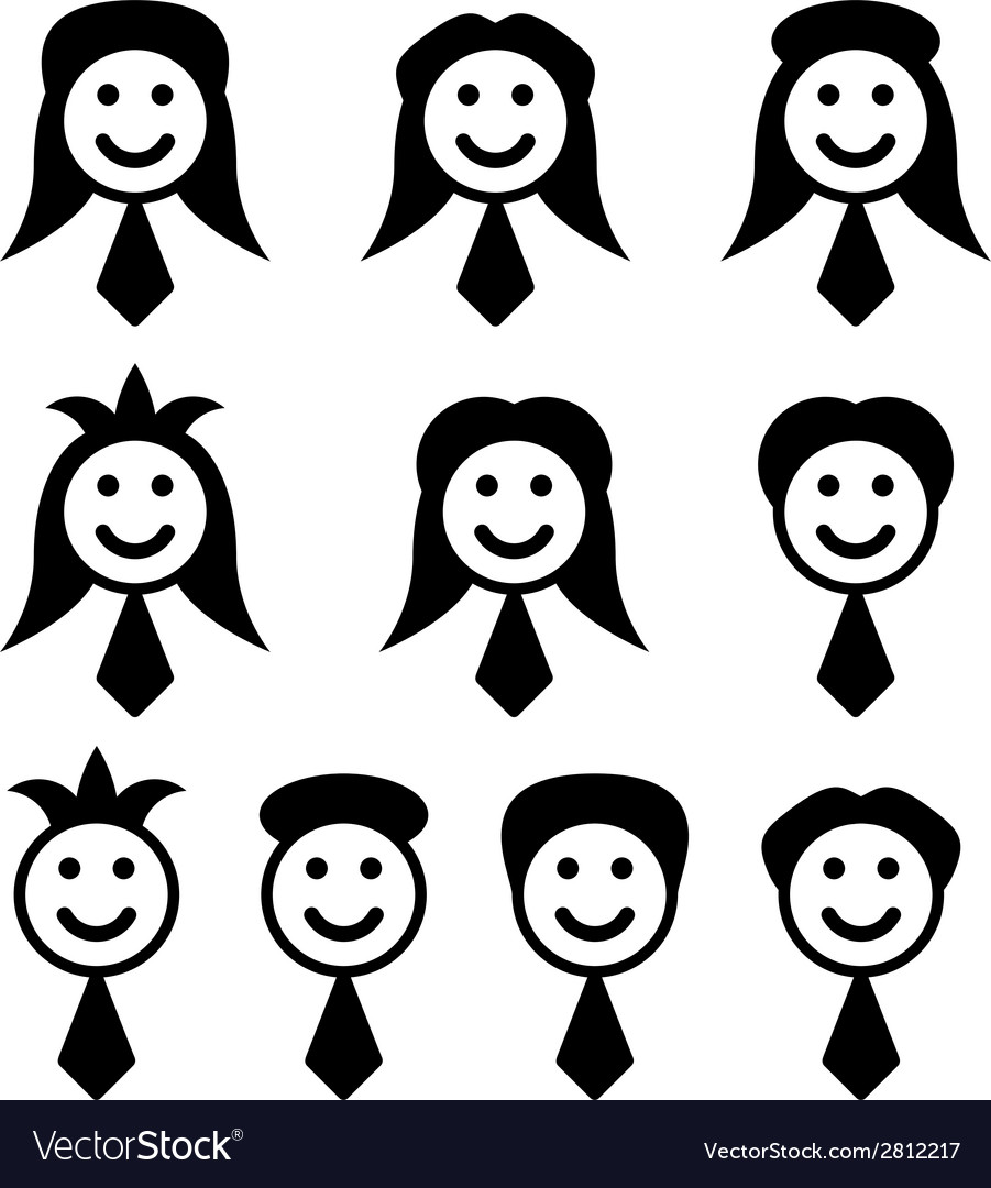 Symbol faces. Женская рожица вектор. Значок мужчина и женщина смайлик. Символ женщина Смайл. Окантовки только лицо для женщин смайлики.