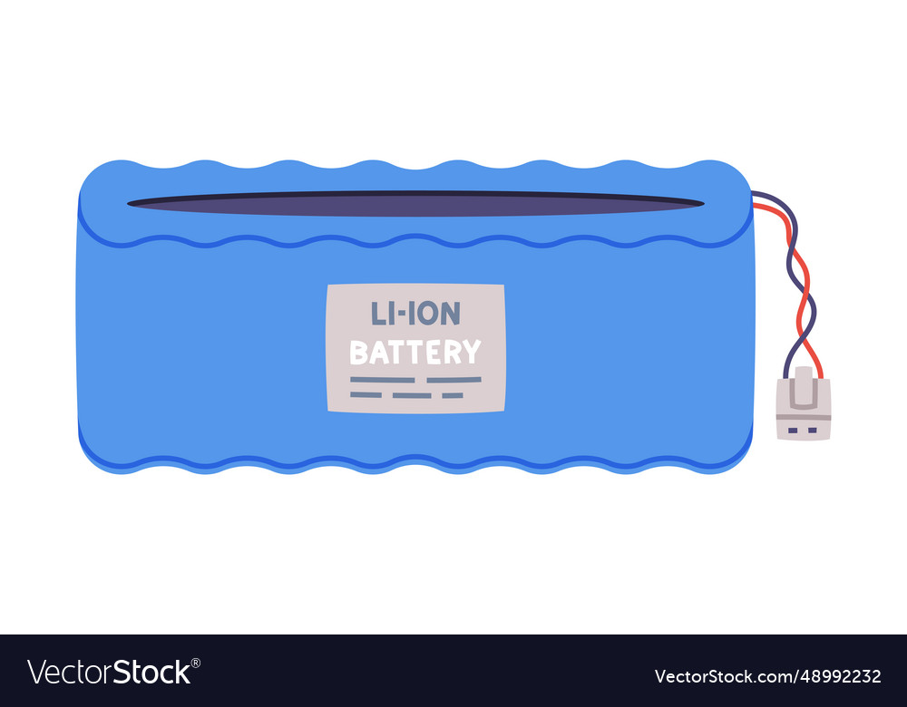 Battery accumulator as energy storage device Vector Image