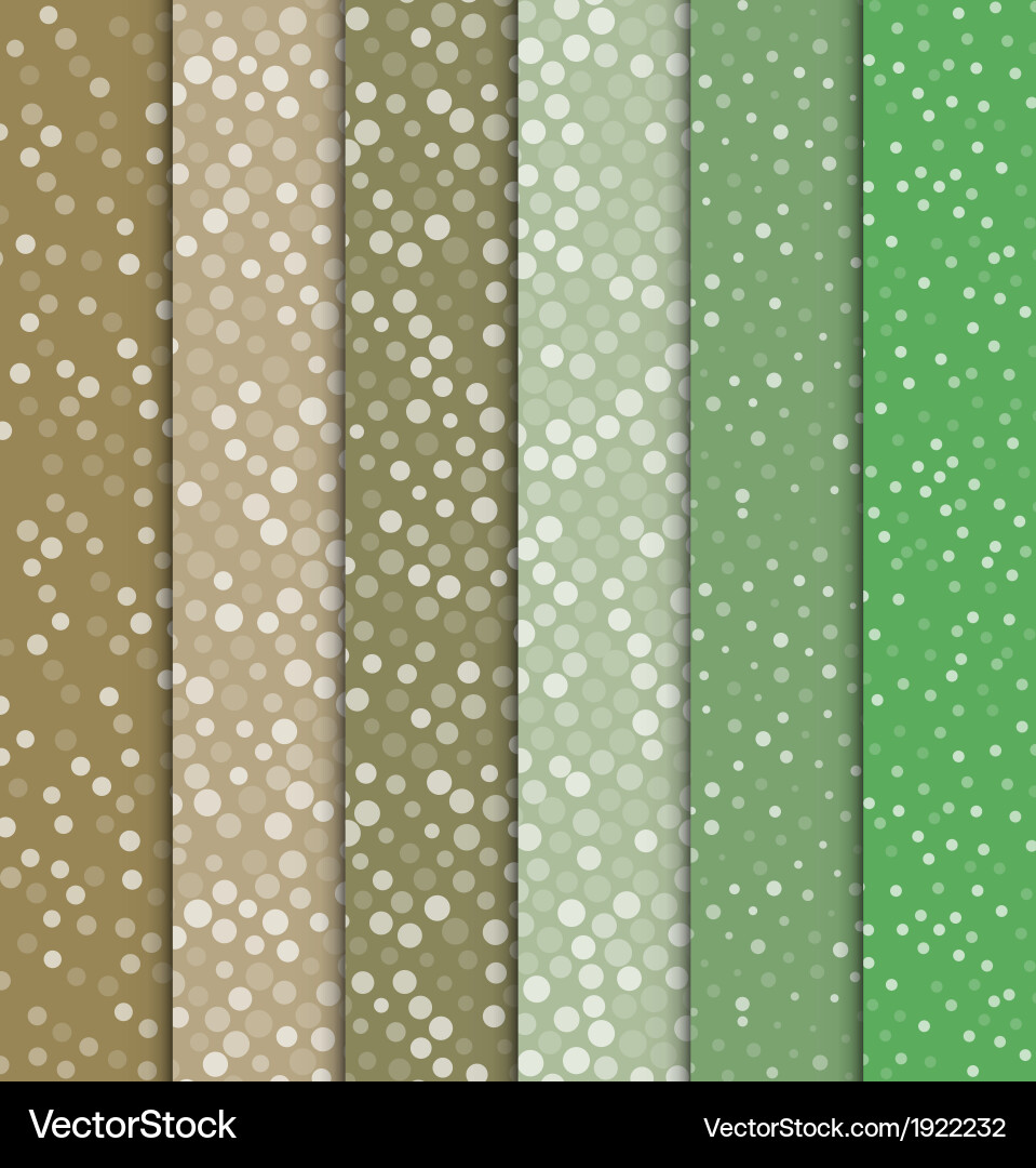 Seamless polka dot patterns background Royalty Free Vector