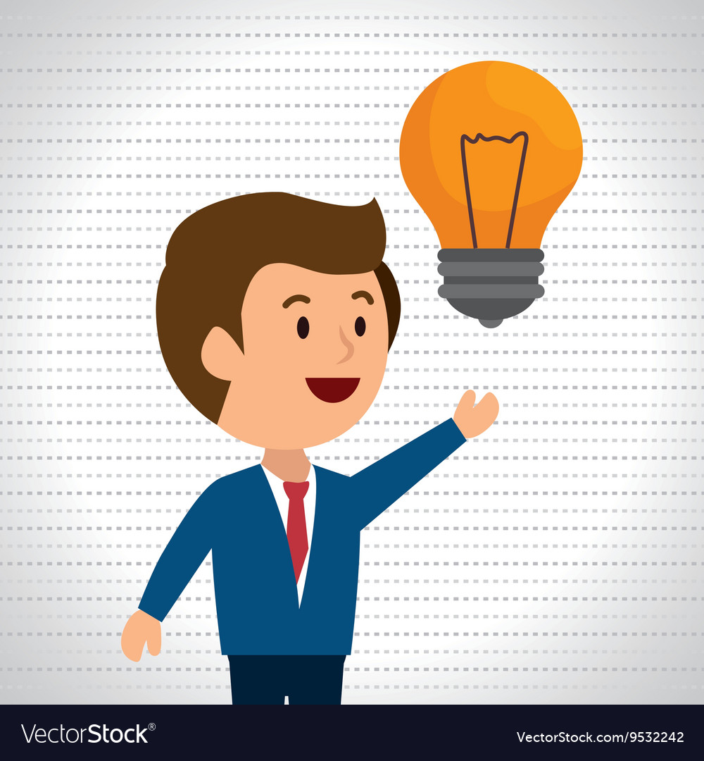 Businessperson avatar design Royalty Free Vector Image