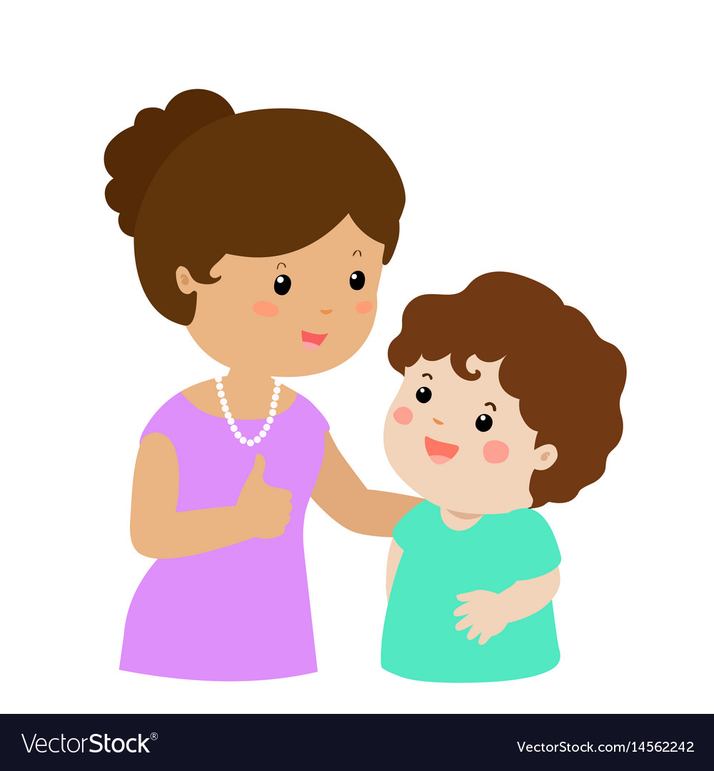 Images Of Mother And Son Cartoon