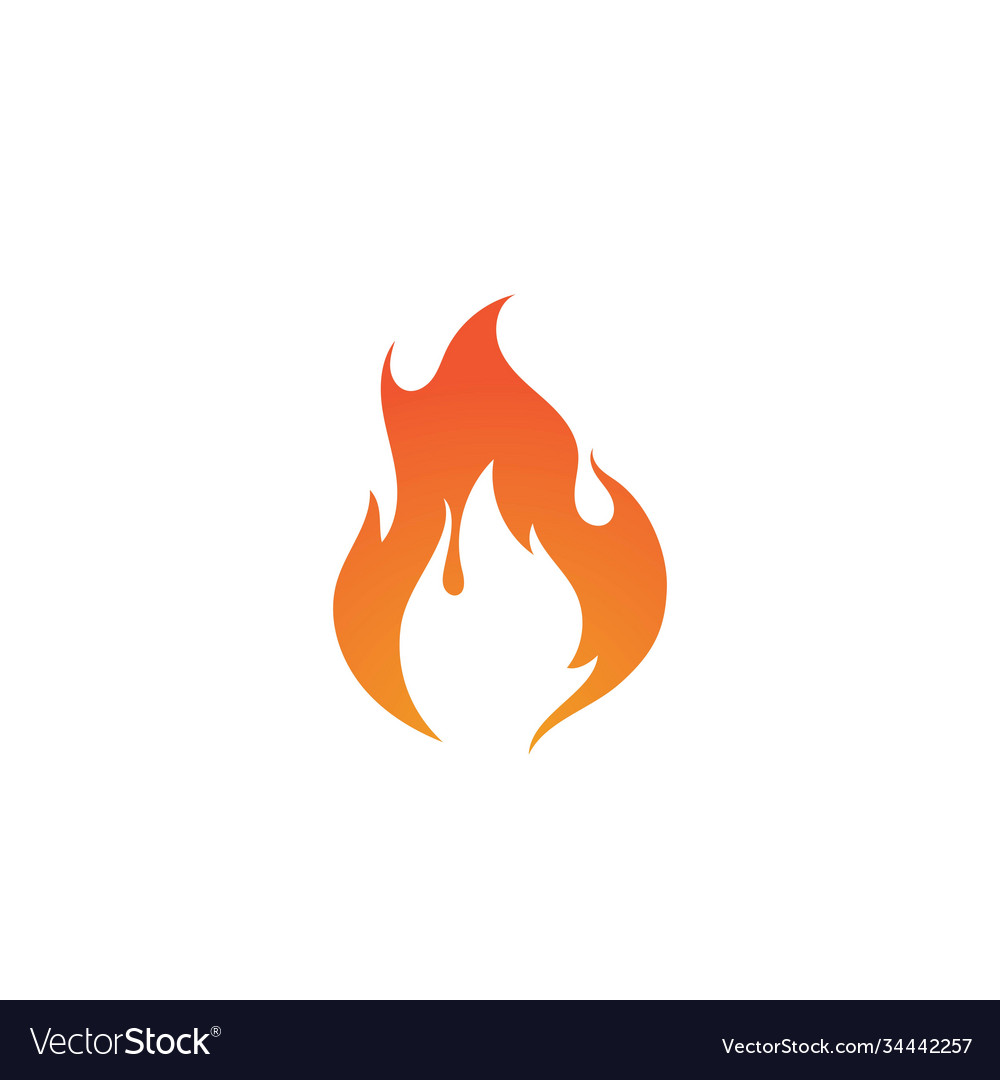 Fire logo design Royalty Free Vector Image - VectorStock