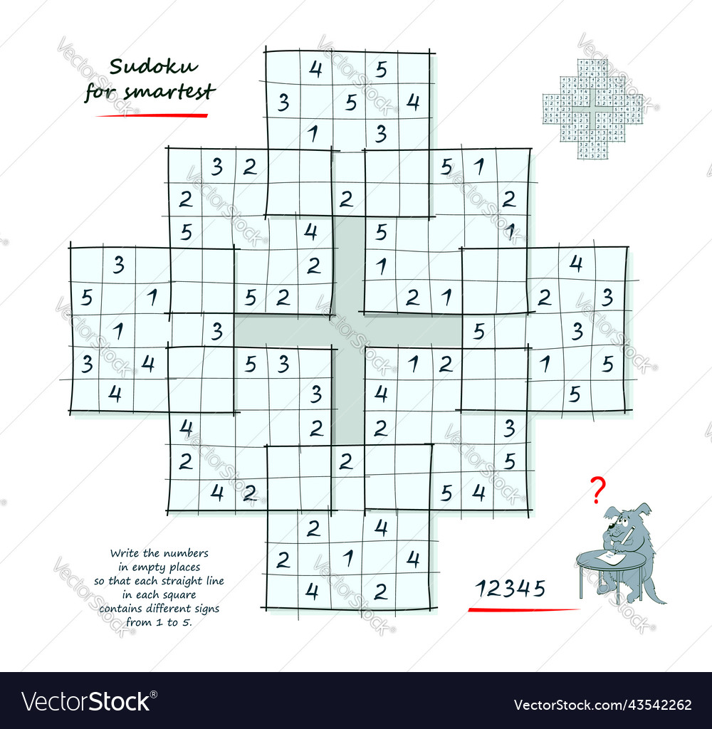 Große Größe sudoku für intelligenteste Logik puzzle Spiel