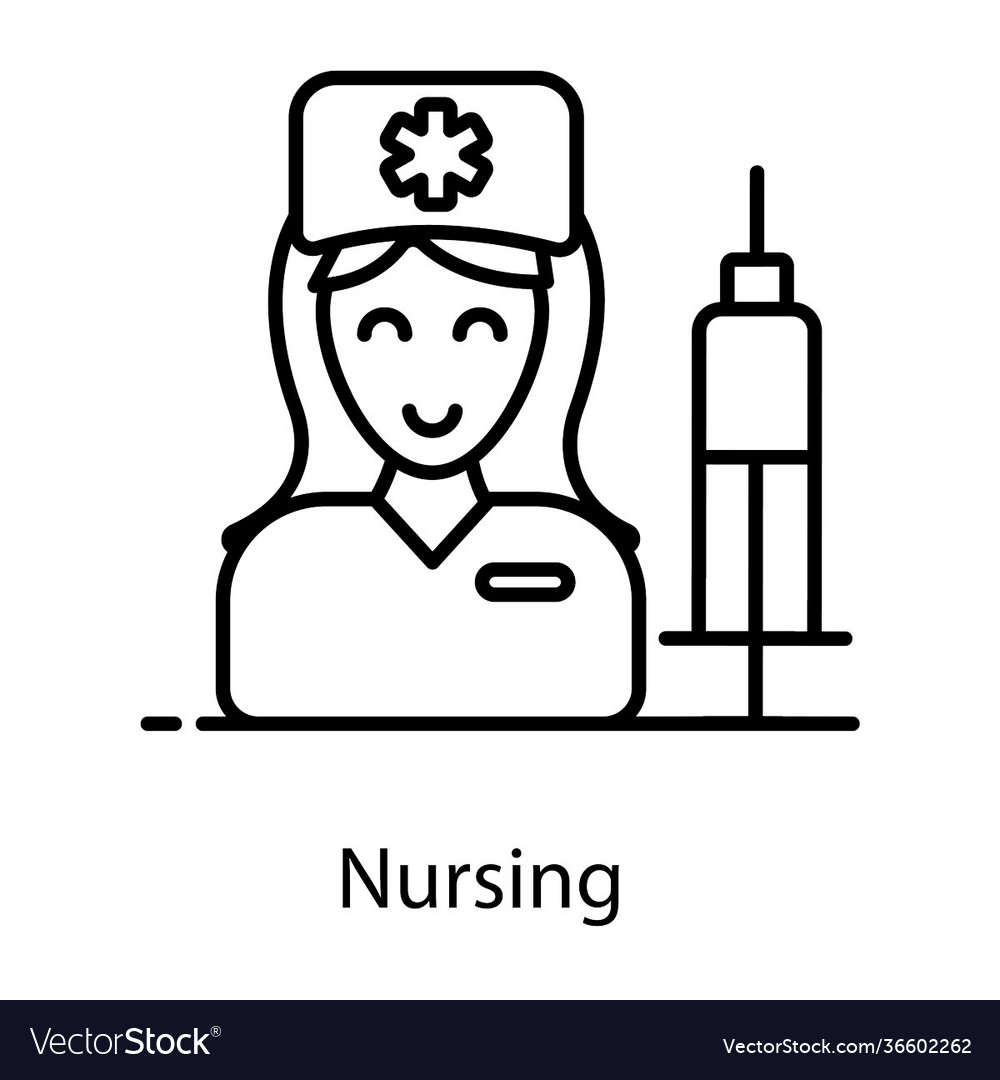 Nurse Royalty Free Vector Image - VectorStock