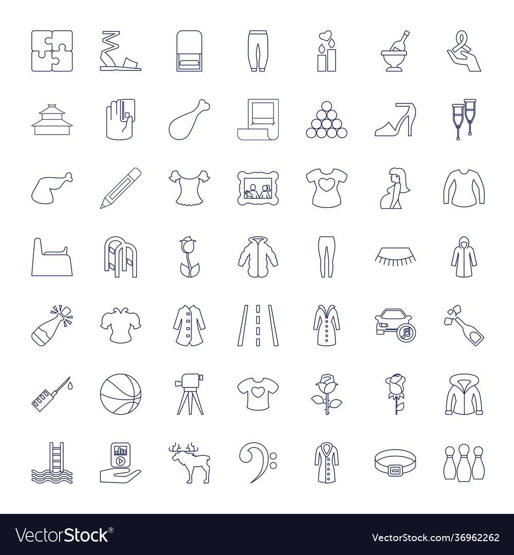 Sketch Icons Royalty Free Vector Image - Vectorstock