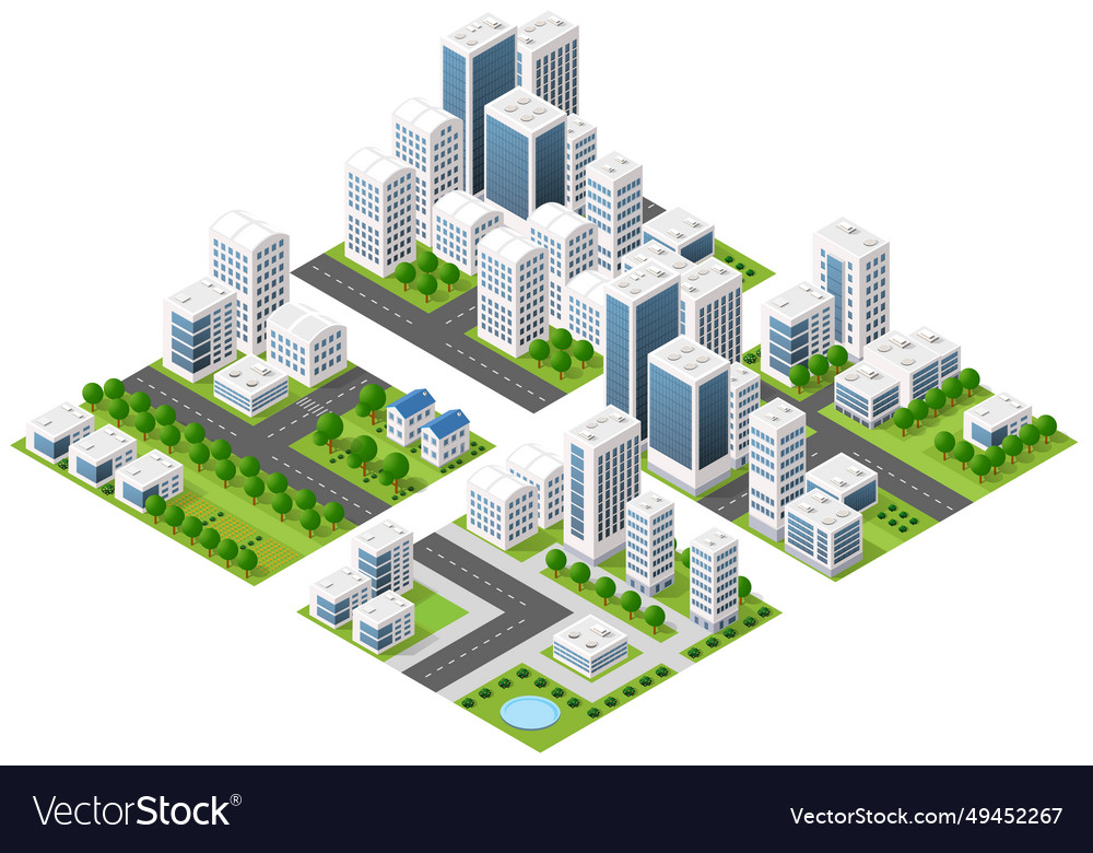 City lifestyle scene on urban Royalty Free Vector Image