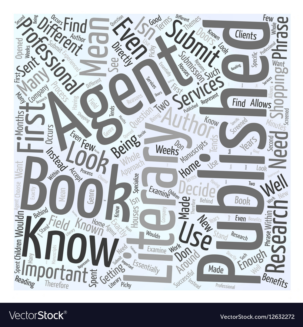 Getting Your Book Published What You Need To Know Vector Image Getting Your Book Published What You Need To Know Vector Image