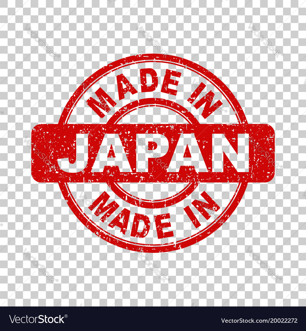 Made in japan stamp Royalty Free Vector Image - VectorStock