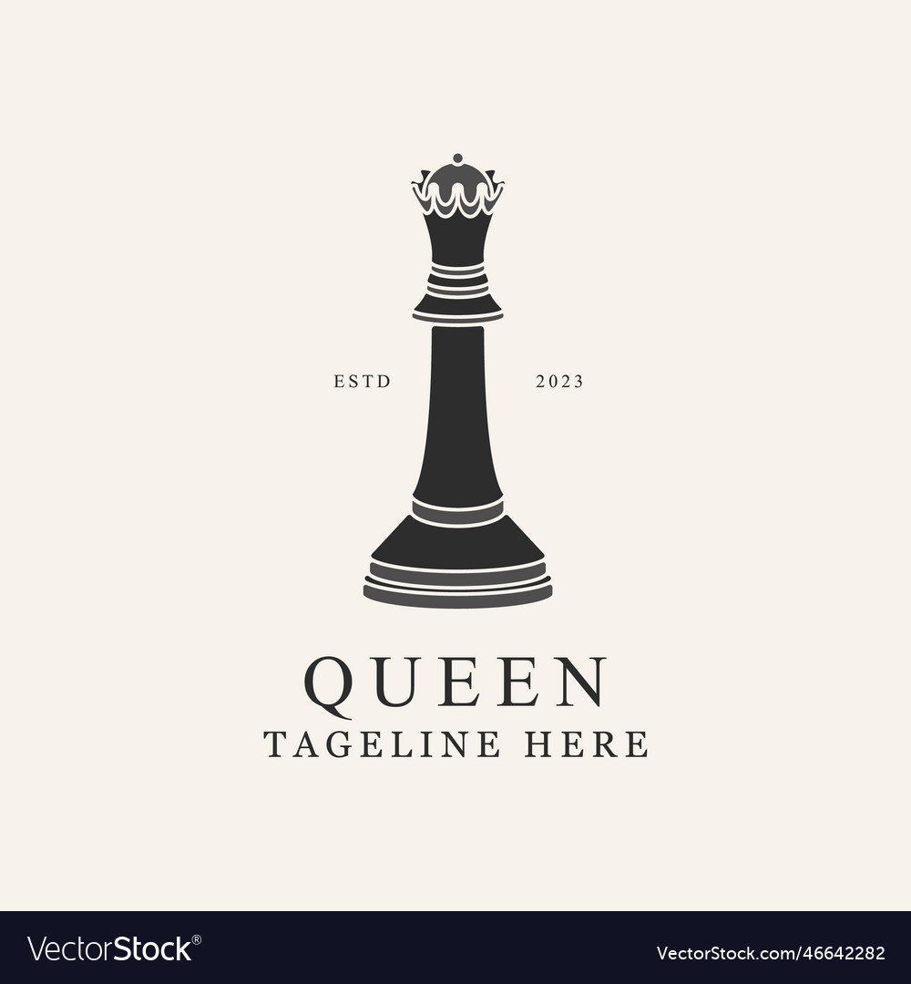 Download HD Vector Illustration Of Queen Chess Piece Game Of Chess