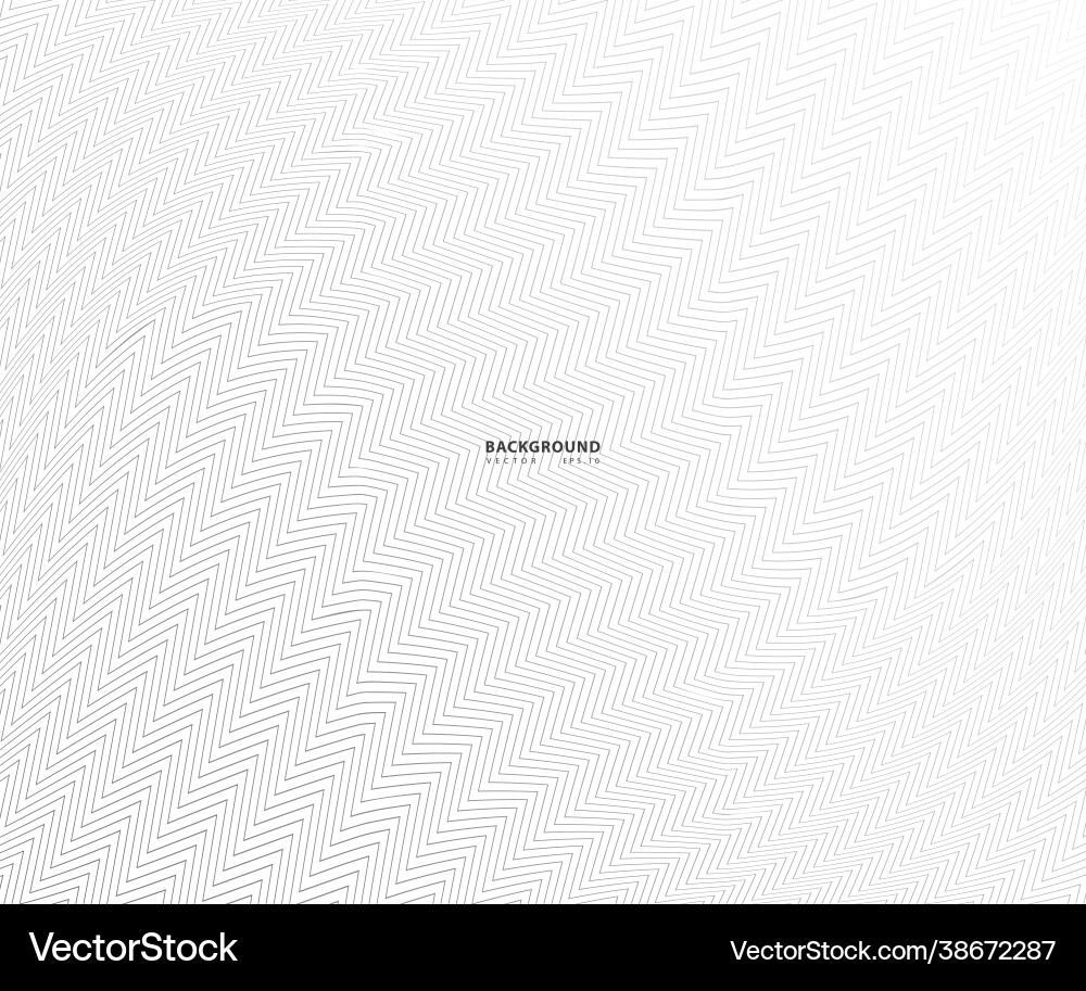 Wave line and wavy zigzag pattern lines abstract Vector Image