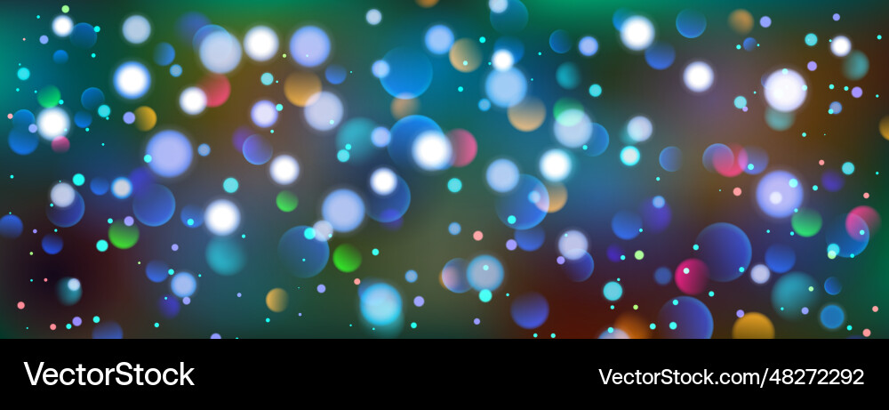 Abstract background with bokeh effect Royalty Free Vector