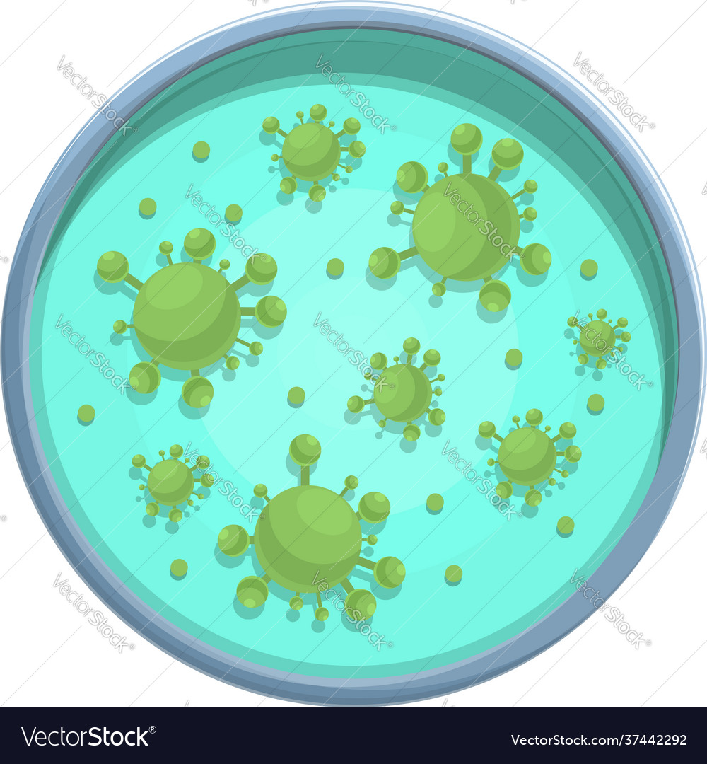 Petri dish icon cartoon style Royalty Free Vector Image Petri dish icon cartoon style Royalty Free Vector Image