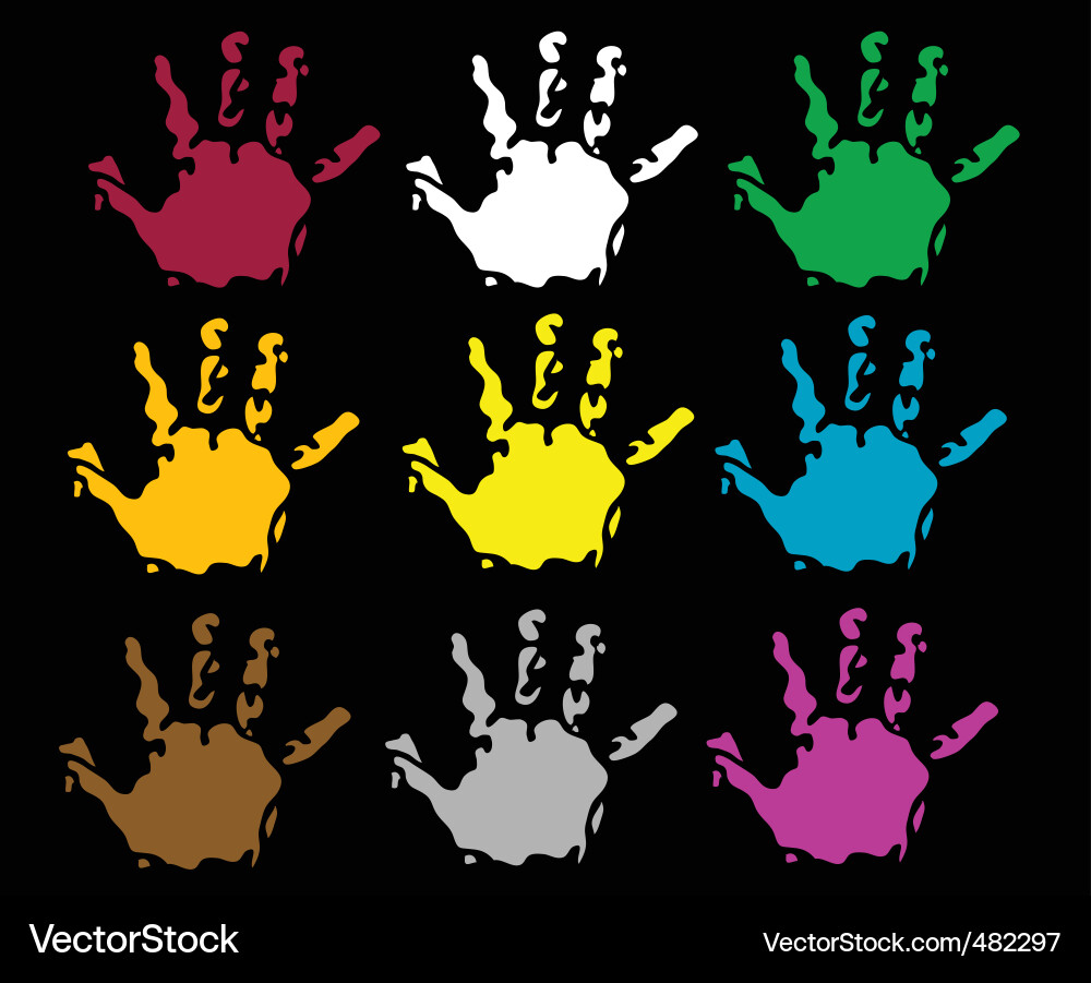 2009061 hand Royalty Free Vector Image - VectorStock