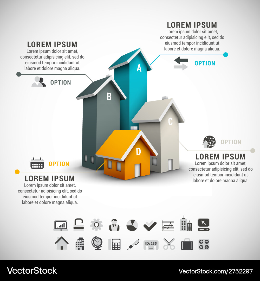 Infographic Royalty Free Vector Image - VectorStock