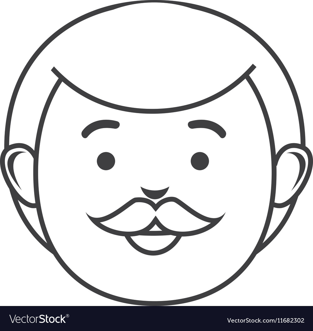 Husband character with married suit Royalty Free Vector