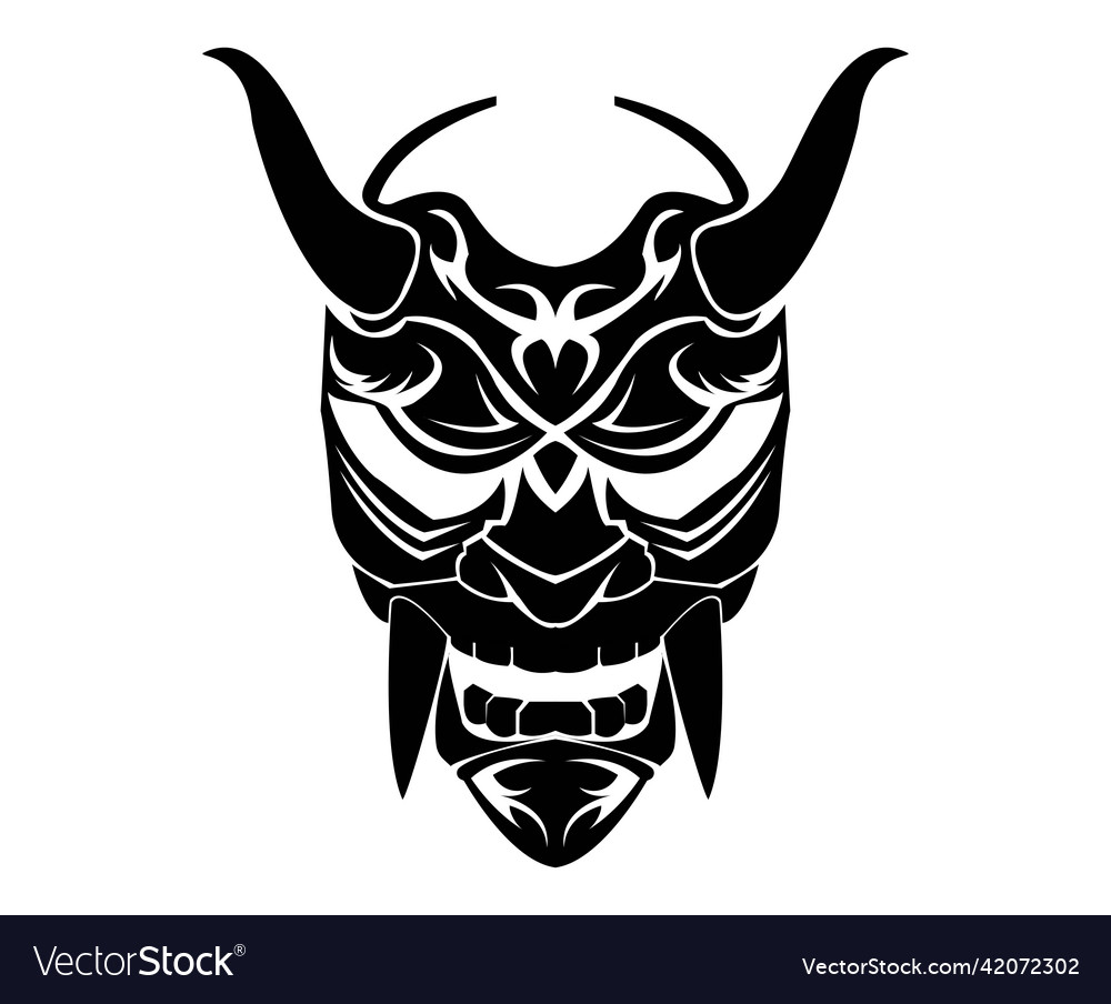 Web devil mask Royalty Free Vector Image - VectorStock