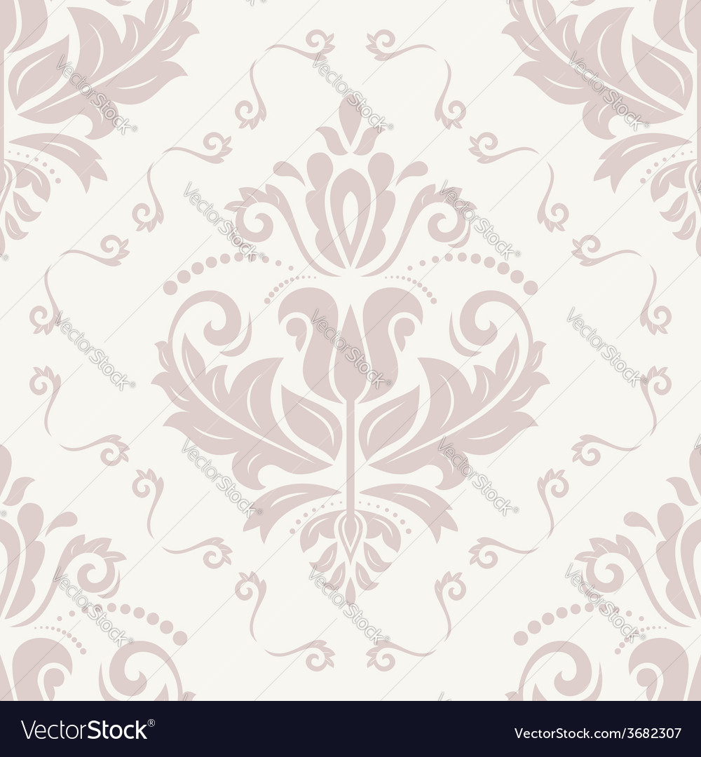 Pattern in the style of baroque abstract Vector Image