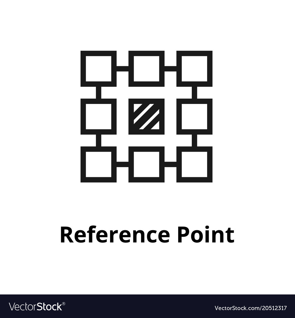 reference-point-line-icon-royalty-free-vector-image