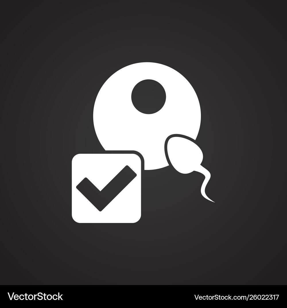Reproduction related icon on background Royalty Free Vector