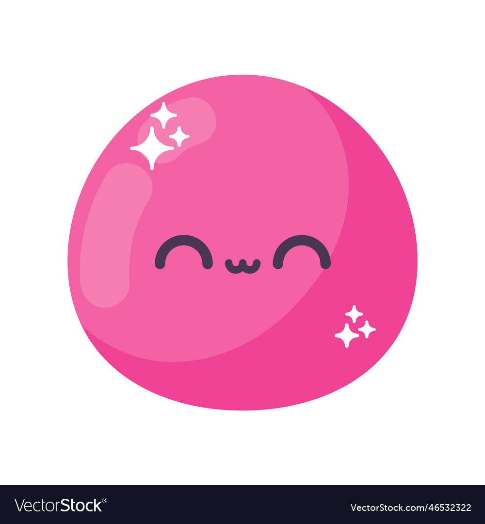 Cute emoji kawaii Royalty Free Vector Image - VectorStock