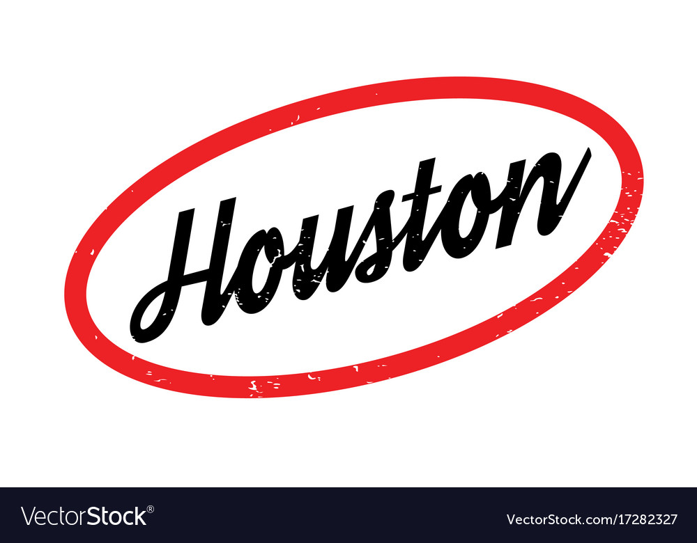 Houston rubber stamp Royalty Free Vector Image