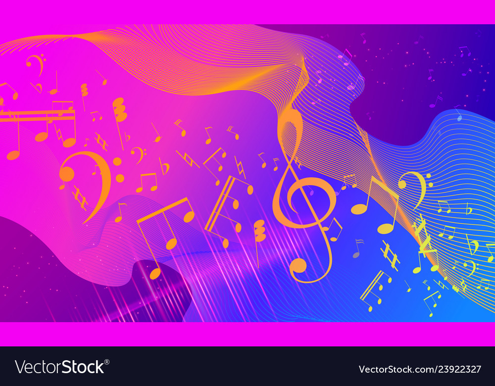 Rainbow fluid background iridescent modern design Vector Image