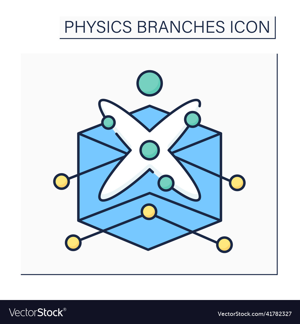 solid-state-physics-color-icon-royalty-free-vector-image