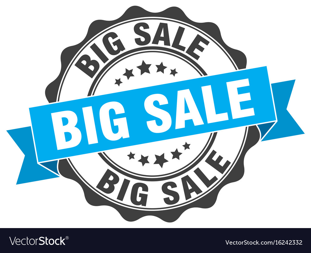 Big sale stamp sign seal Royalty Free Vector Image