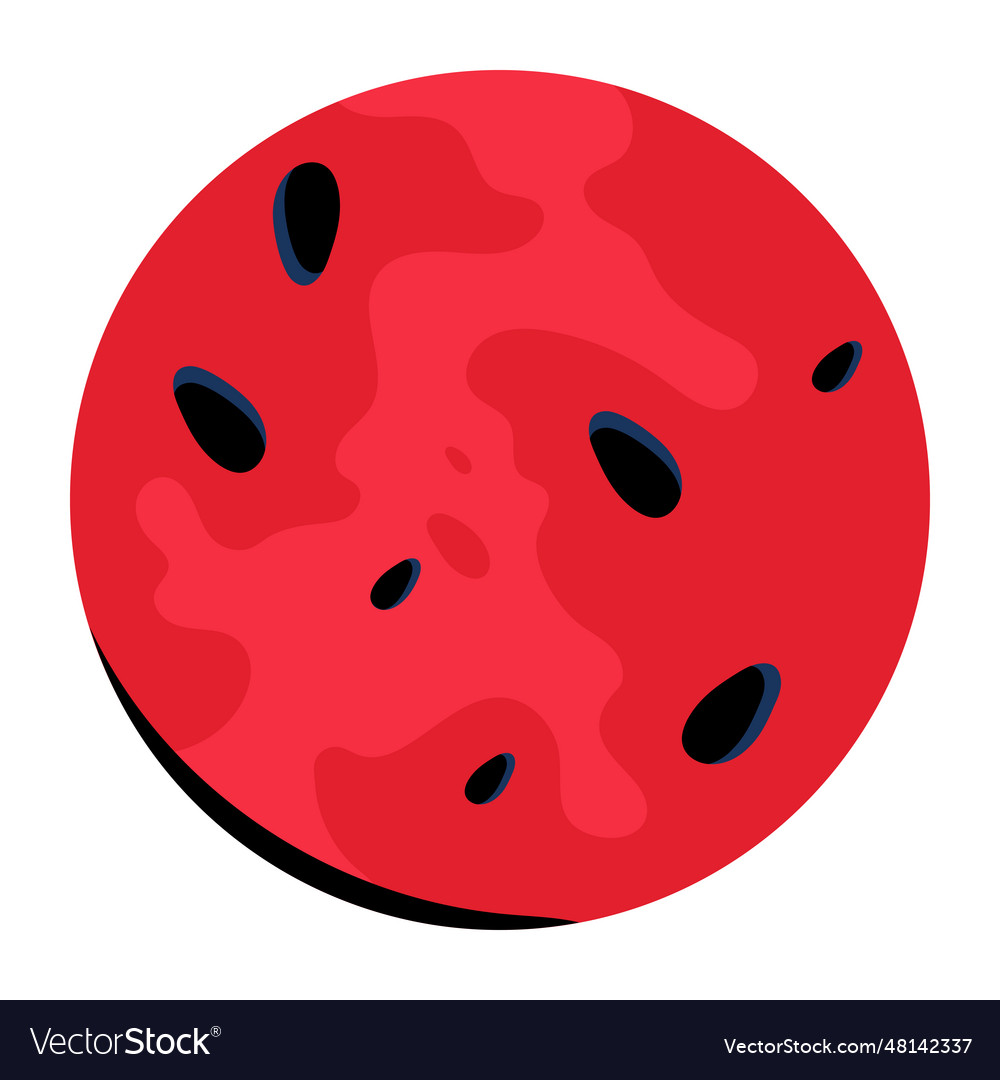 Blood moon Royalty Free Vector Image - VectorStock
