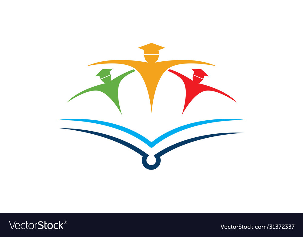 Education Logo Template Royalty Free Vector Image