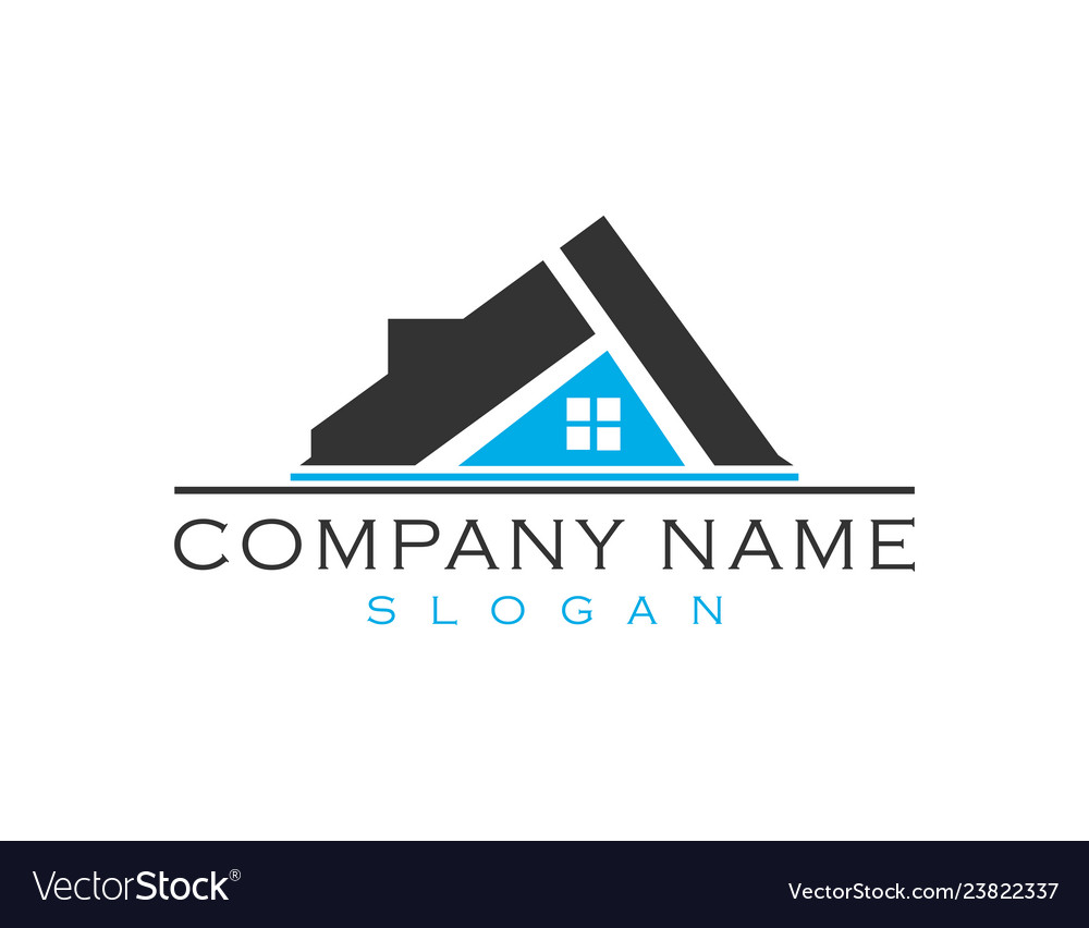 Real estate logo Royalty Free Vector Image - VectorStock