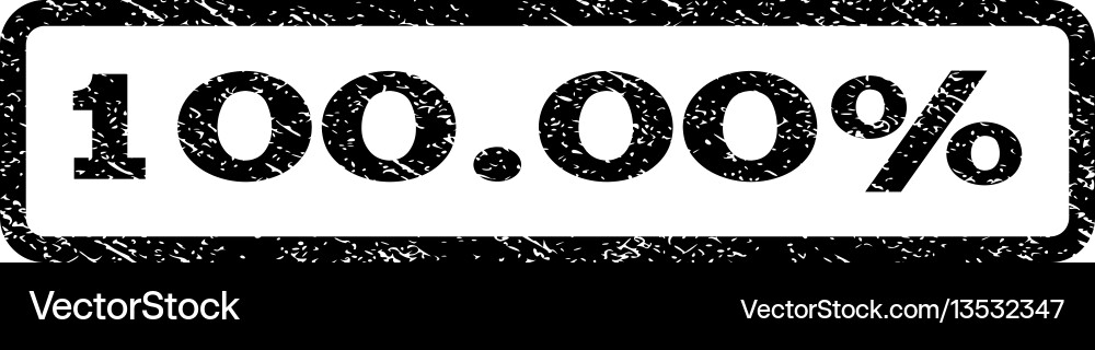 10000 percent watermark stamp Royalty Free Vector Image