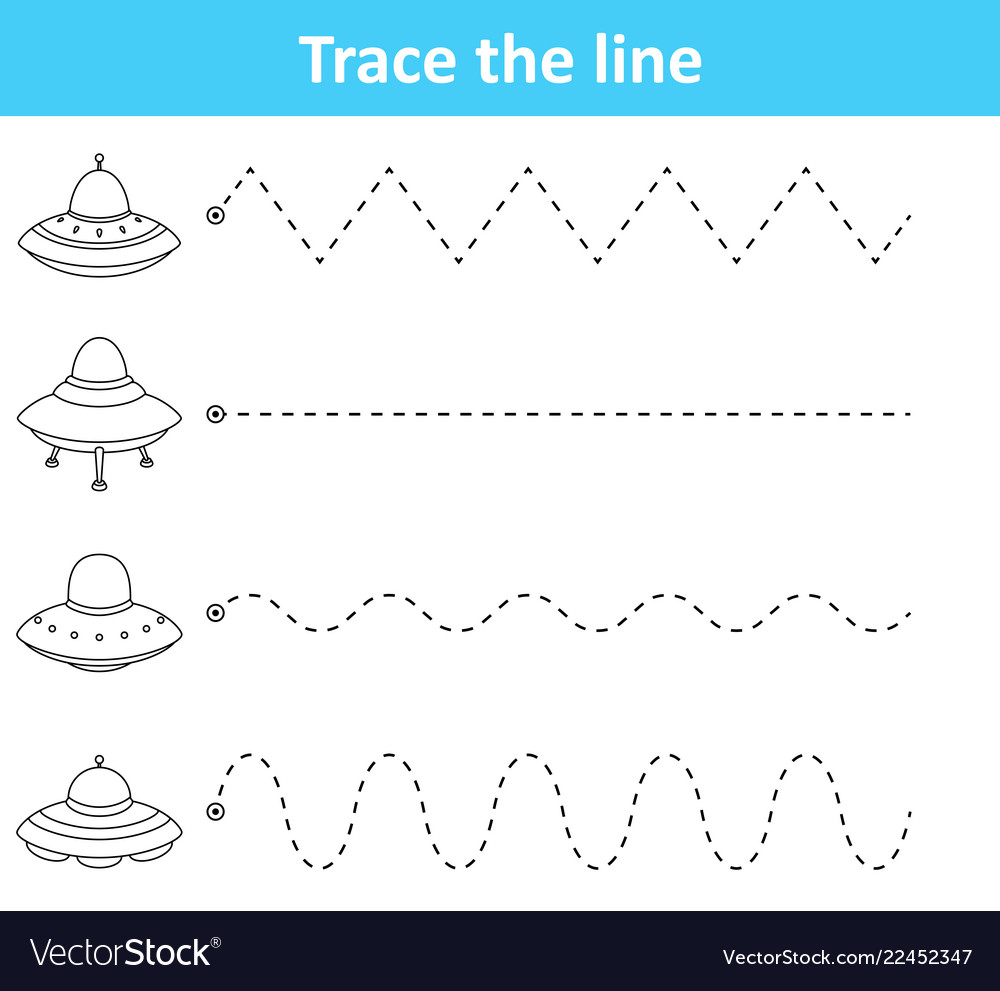Worksheet On Tracing For Preschoolers Tracing Lines Preschool 