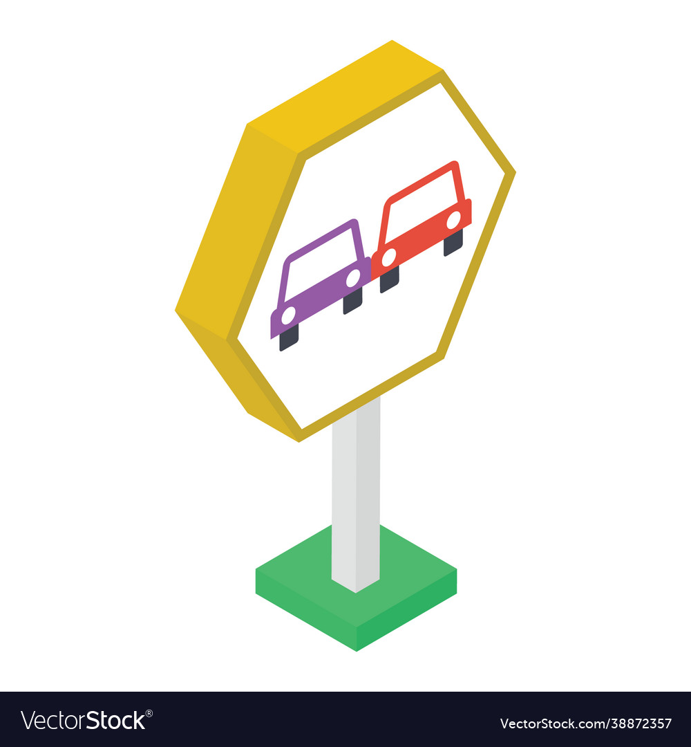 car-way-royalty-free-vector-image-vectorstock