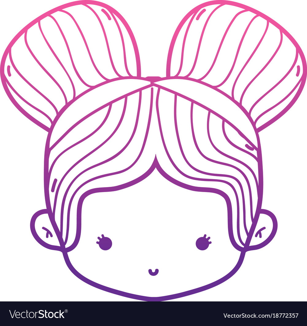 Isolated girl design Royalty Free Vector Image