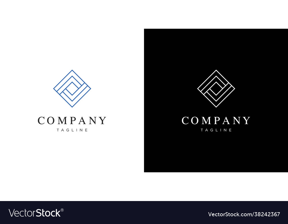 Modern and elegant logos are suitable Royalty Free Vector