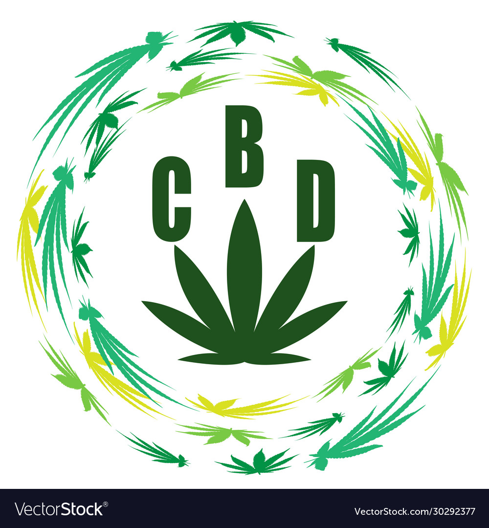 Cbd symbol Royalty Free Vector Image - VectorStock