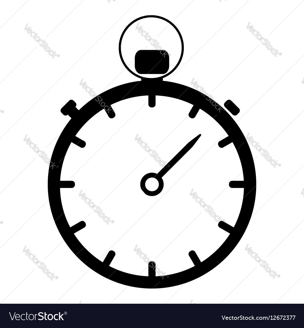 Stop time icon Royalty Free Vector Image - VectorStock